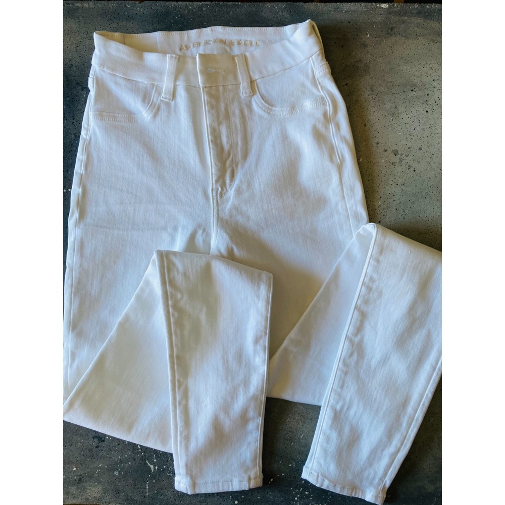 American Eagle white jeans (tall/skinny)_0
